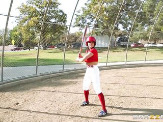 audrey bitoni baseball big tits in sports blowjob 